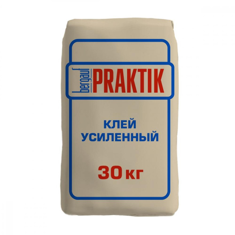 Клей Bergauf Praktik усиленный для керамической плитки 30 кг