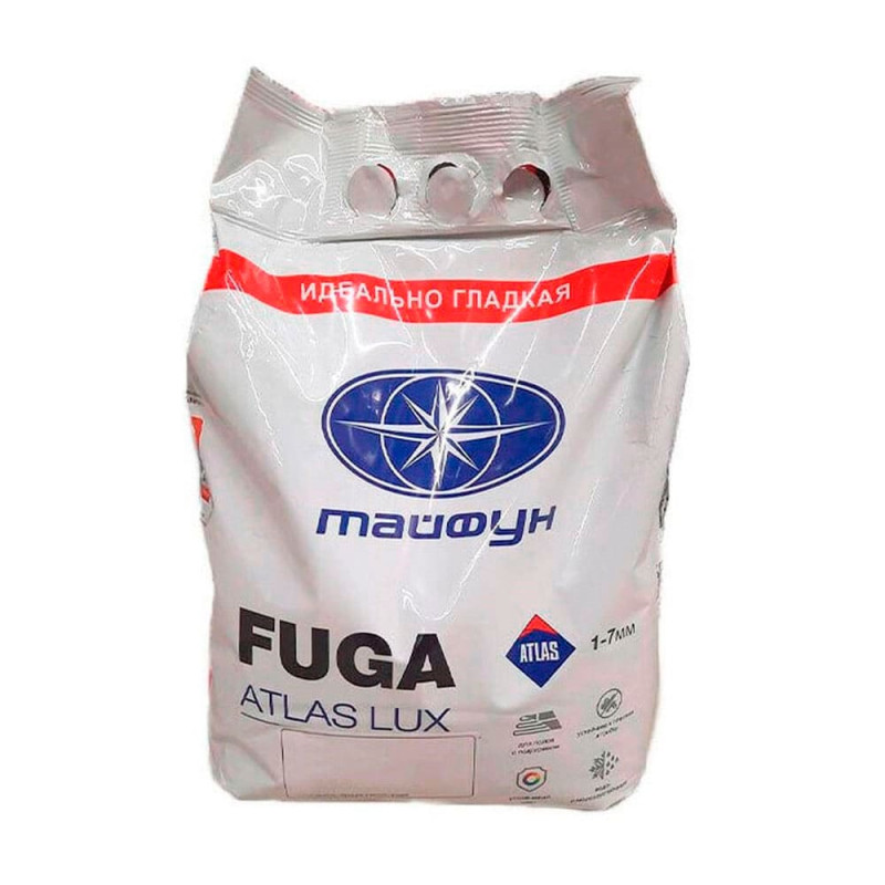 Фуга Тайфун ATLAS LUX бежевая 020 5 кг