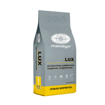 Штукатурка цементная защитно-отделочная Тайфун LUX 5 кг