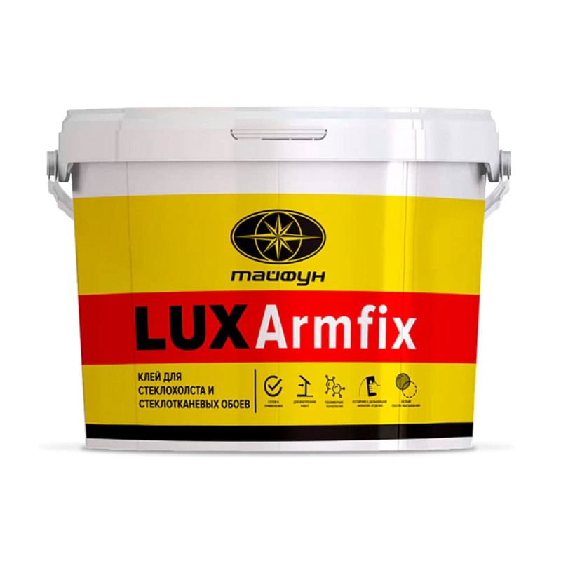 Клей для стеклохолста и стеклообоев Тайфун LUX Armfix 16 кг