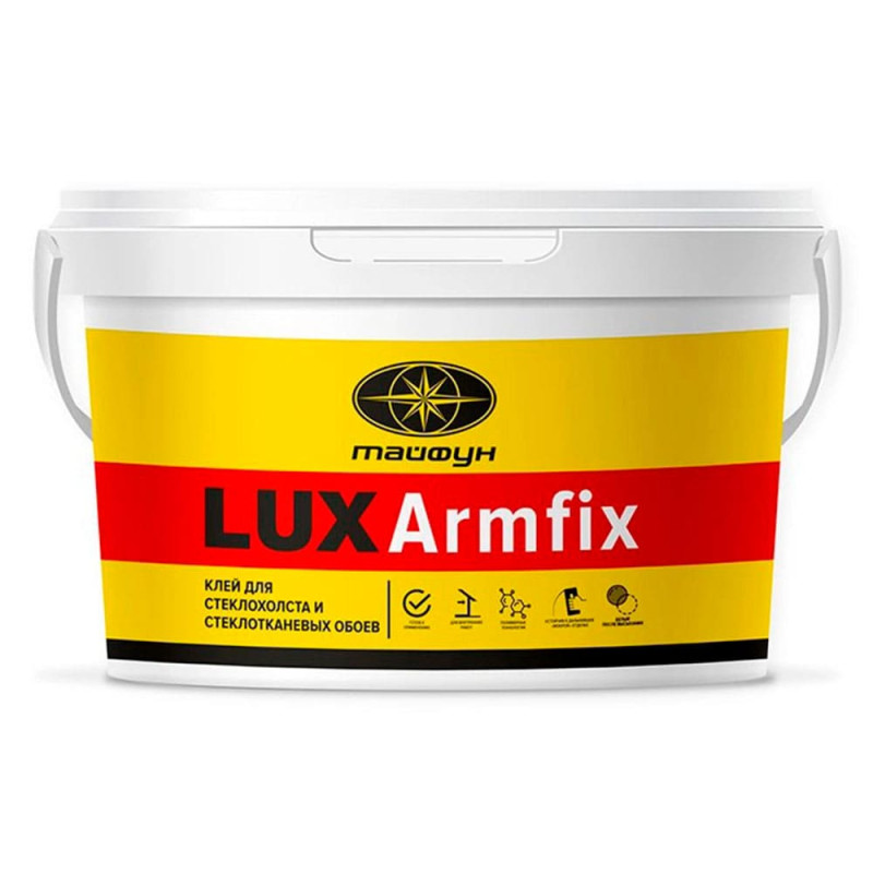 Клей для стеклохолста и стеклообоев Тайфун LUX Armfix 5 кг