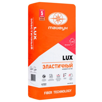 Клей эластичный Тайфун LUX 25 кг