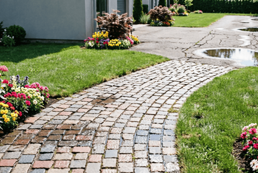 Преимущества тротуарной плитки перед асфальтом и бетоном