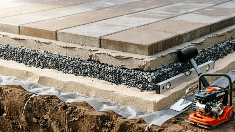 Технология укладки тротуарной плитки: пошаговая инструкция от подготовки до затирки