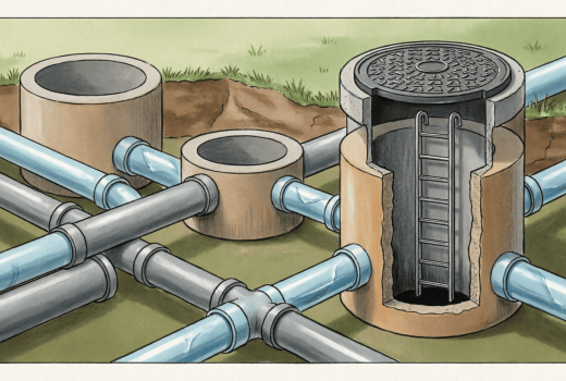 Для чего нужны канализационные колодцы: задачи, функции, виды