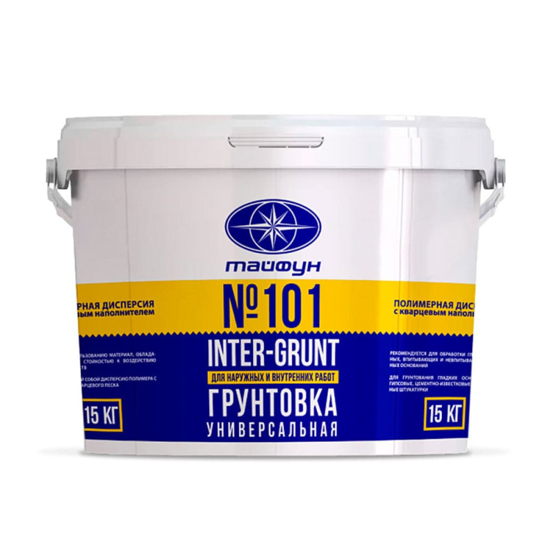 Грунтовка Тайфун Мастер INTER-GRUNT 101 15 кг