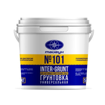 Грунтовка Тайфун Мастер INTER-GRUNT 101 5 кг