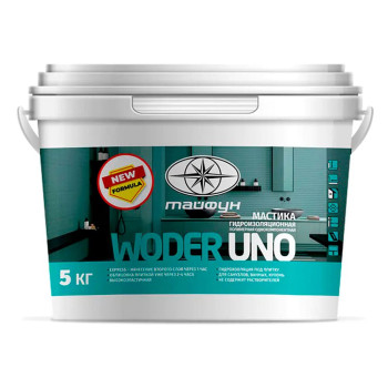 Мастика гидроизоляционная Тайфун WODER UNO 5 кг