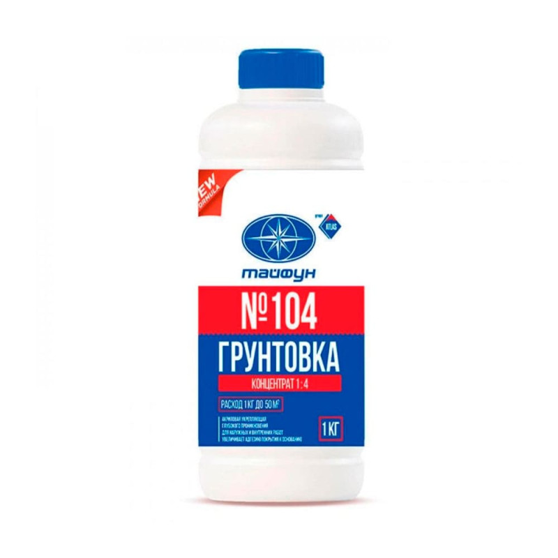 Грунтовка Тайфун Мастер №104 концентрат 1 кг