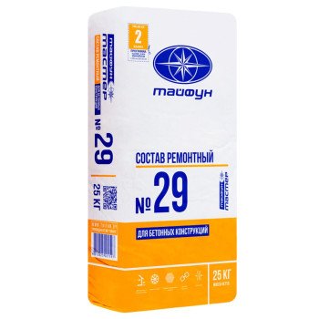 Состав ремонтный Тайфун Мастер №29 для бетона 25 кг