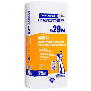 Состав ремонтный Тайфун Мастер №29 М морозостойкий 25 кг