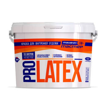 Краска Тайфун Мастер PRO LATEX 1.5 кг
