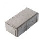 Плитка тротуарная Лида ЖБИ 210*105*6 см B22.5 серая