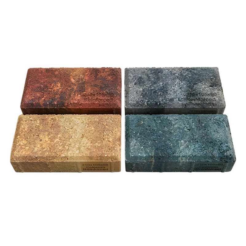 Плитка тротуарная Полоцк ЖБИ 210*105*6 см B22.5 ColorMix