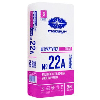 Штукатурка Тайфун Мастер №22а защитно-отделочная 25 кг