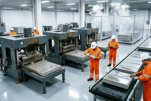 Как делают тротуарную плитку: полный процесс производства 