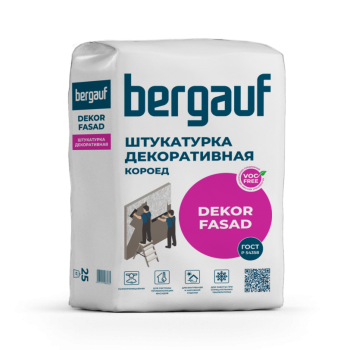 Штукатурка Bergauf Diadema Fasad декоративная шуба 1-1.2 мм 25 кг