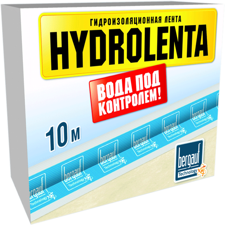 Гидроизоляционная лента Bergauf Hydrolenta 10 м