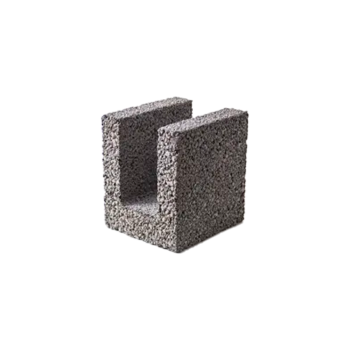Блок керамзитобетонный 225×200×240 мм